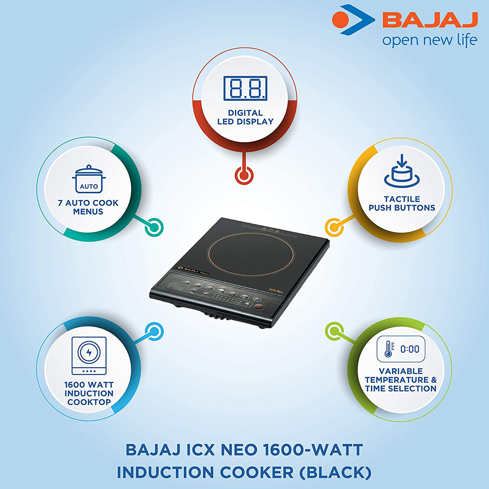 Bajaj popular discount smart induction cooker